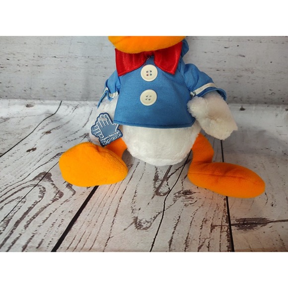 Applause Disney Donald Duck Plush Stuffed Animal Toy 11 Inches W Plastic TAG 1 - Picture 3 of 7